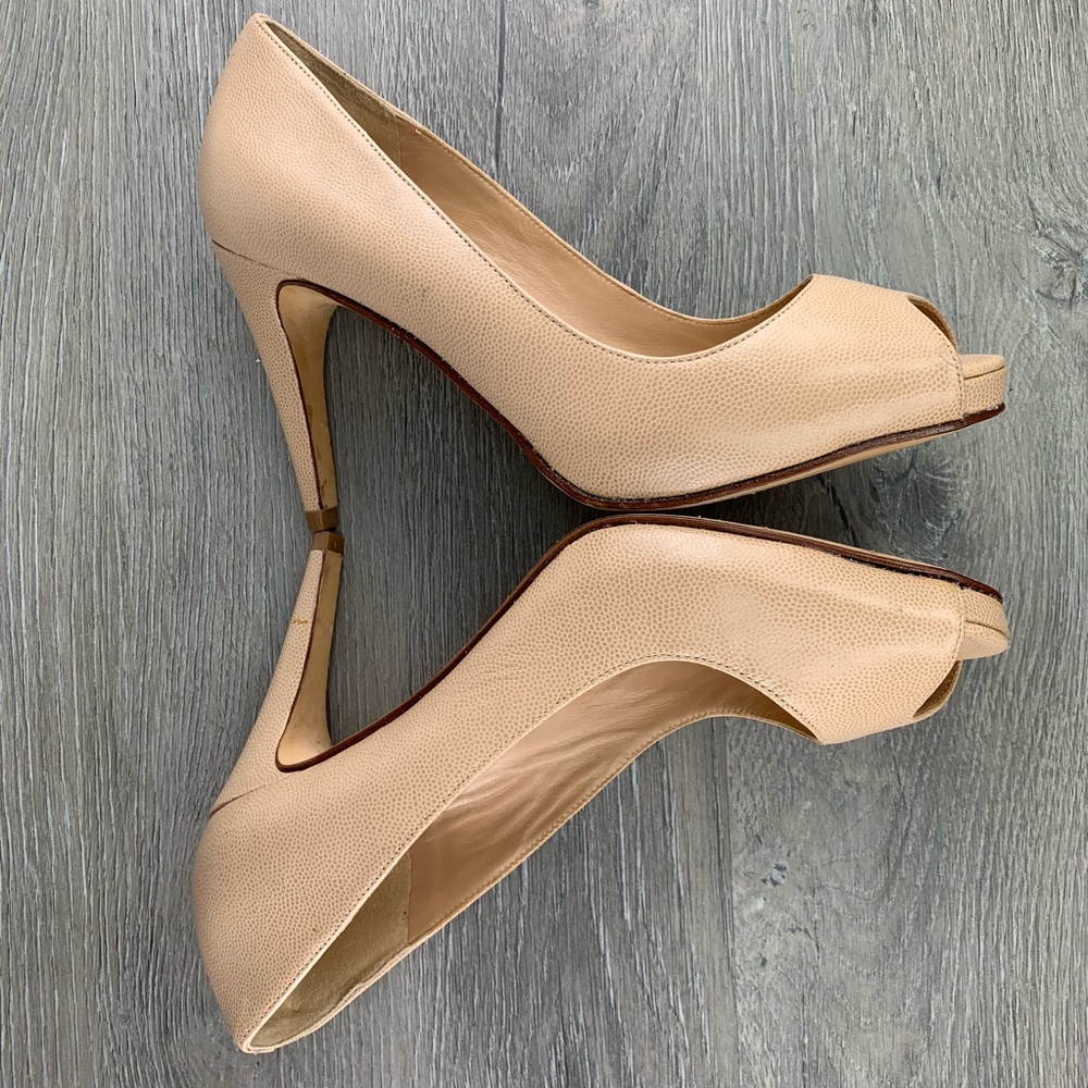 Cole Haan Nike Air Open Toe Heels Size 7b - image 4